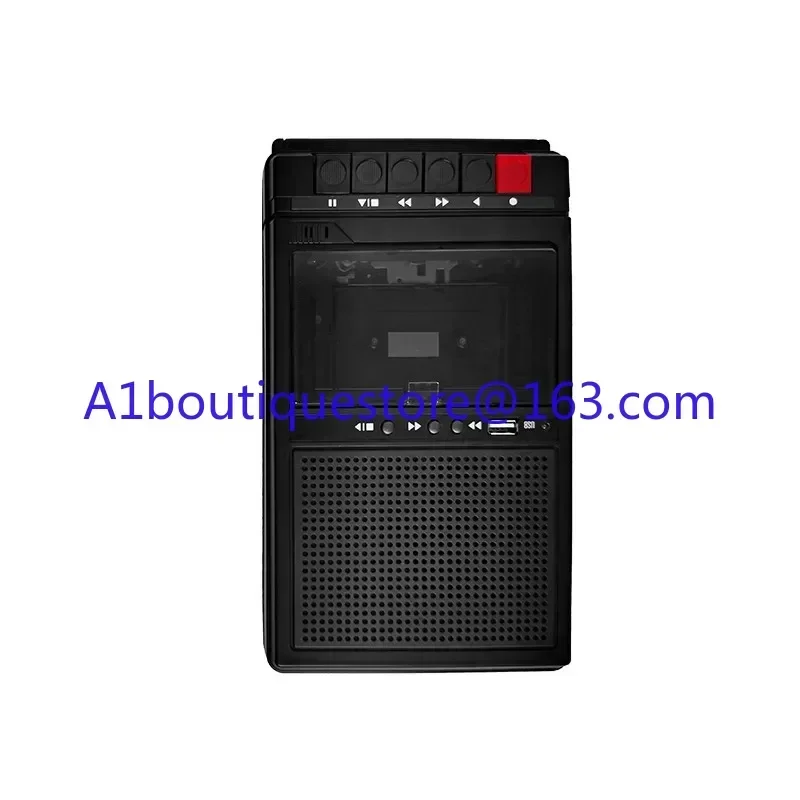 Portable retro external recorder, tape player, bluetooth TF card, U disk player, transcription cassette machine, repeater