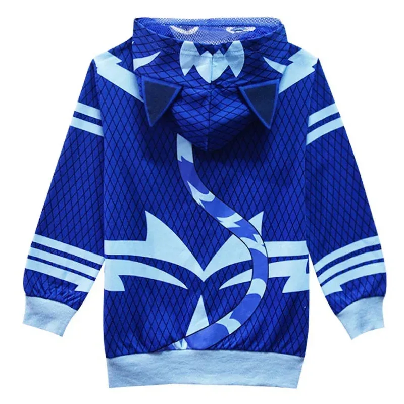 أزياء جديدة لعام 2025 للأولاد والبنات Catboy Gekko Owlette أزياء تنكرية للأطفال على شكل حيوانات ملابس كرنفال بدلة COS خارقة للهالوين Co q2w3r