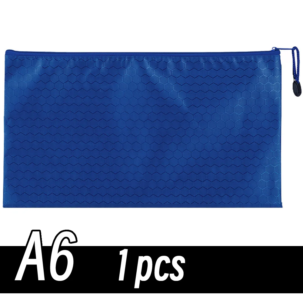 A4/A6 Bleistift Tasche Mäppchen Dokument Puzzle Tasche Wasserdichte Zip Datei Ordner Bleistift Fall Lagerung Taschen Schule Büro liefert