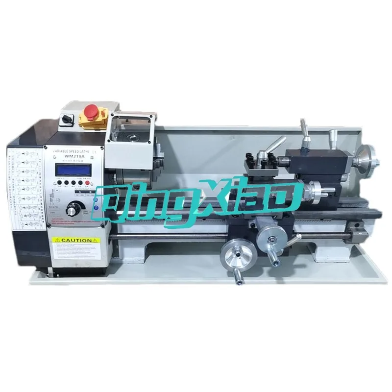 

Upgraded Miniature Machining Machine Precision Small Household 210 Lathe Multi-functional Woodworking and Metal Lathe