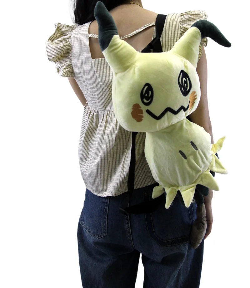 タカラトミー-ポケモンミミキュバックパック,アニメ学生用アウトドアバッグ,面白い漫画のランドセル,ギフト,新品