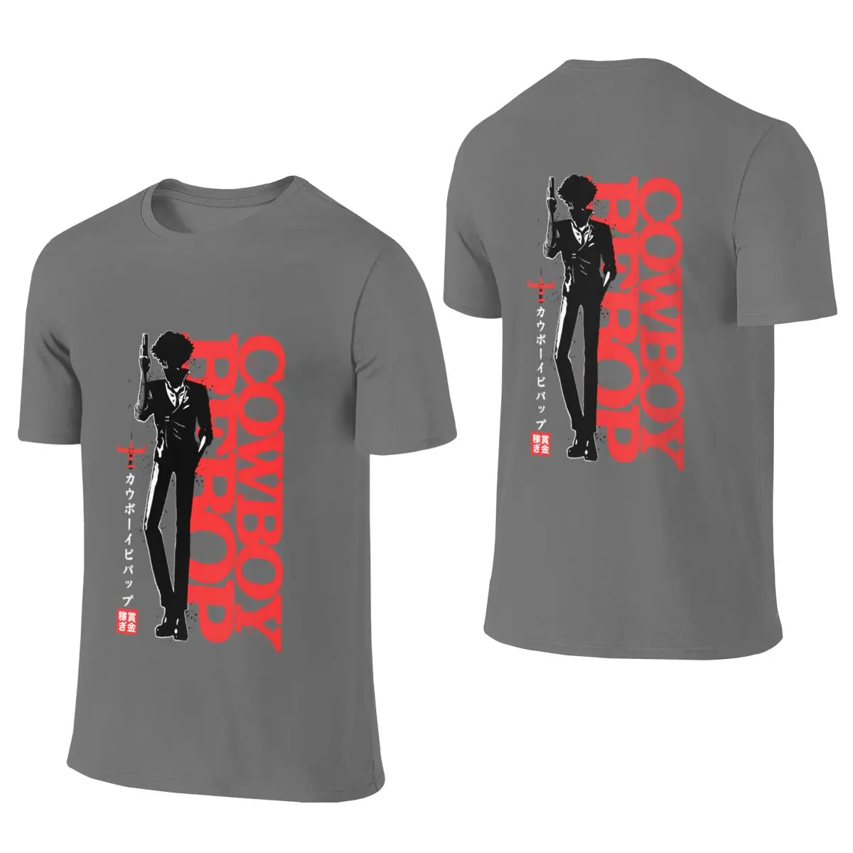 Shadow Of A Cowboy T-Shirt Full Of Cotton Feeling Reversible T-shirt Hong Kong Retro Embroidery Basic Tee