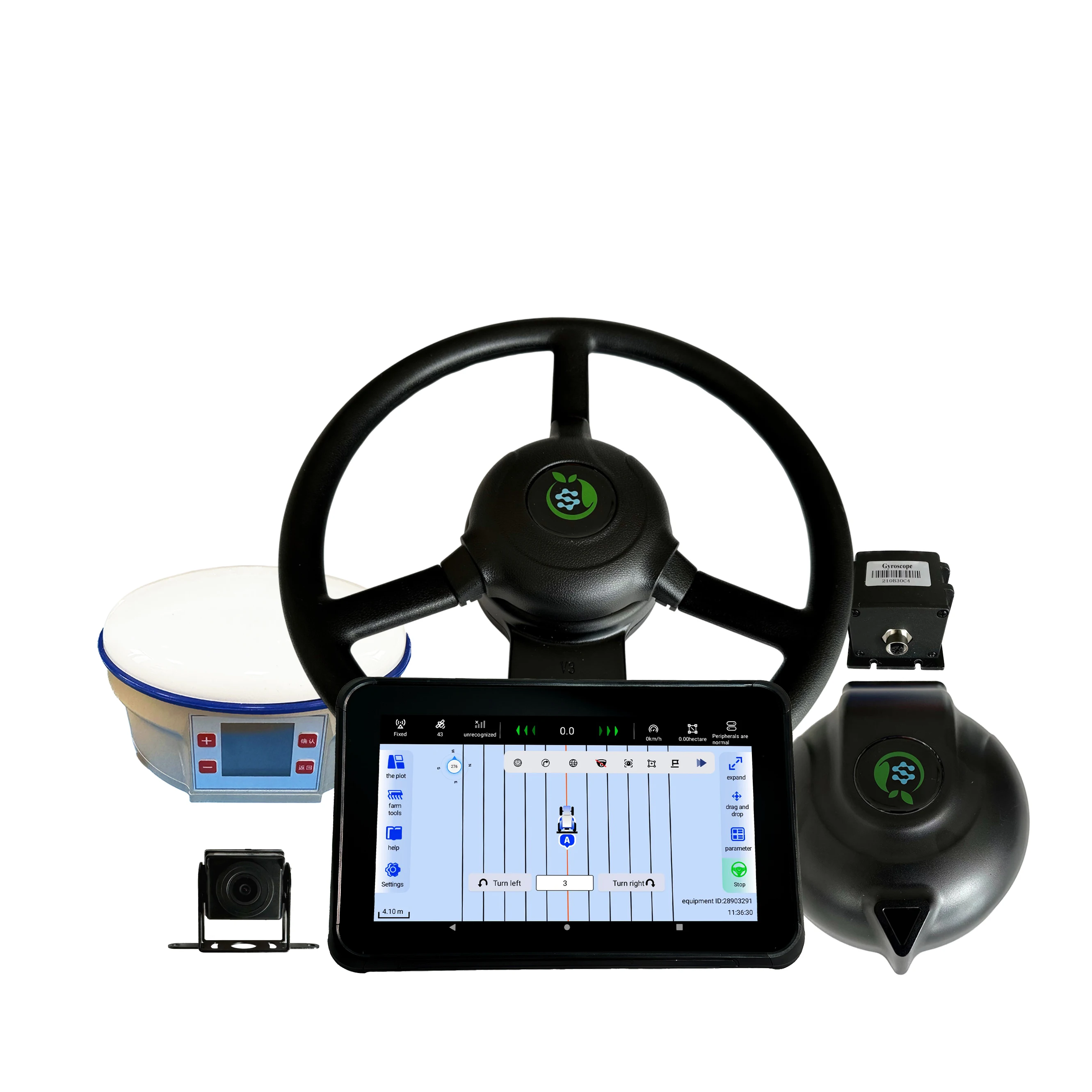 High Precision Tractor GPS Navigation - Automatic Steering System for Farm Use
