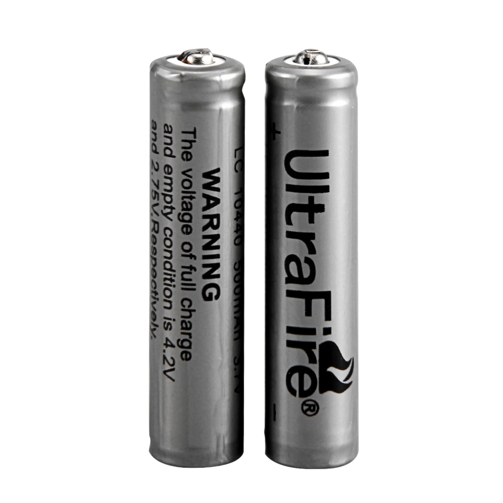 UltraFire 10440 AAA akumulator litowo-jonowy 3,7 V 500 mAh akumulatory litowe wielokrotnego ładowania ogniwa wysokie 44 MM do latarki zabawka