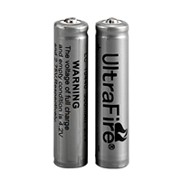 UltraFire 10440 AAA Li Ion Battery 3.7V 500mAh Rechargeable Lithium Batteries Cell High 44MM For Flashlight Toy Calculator Radio