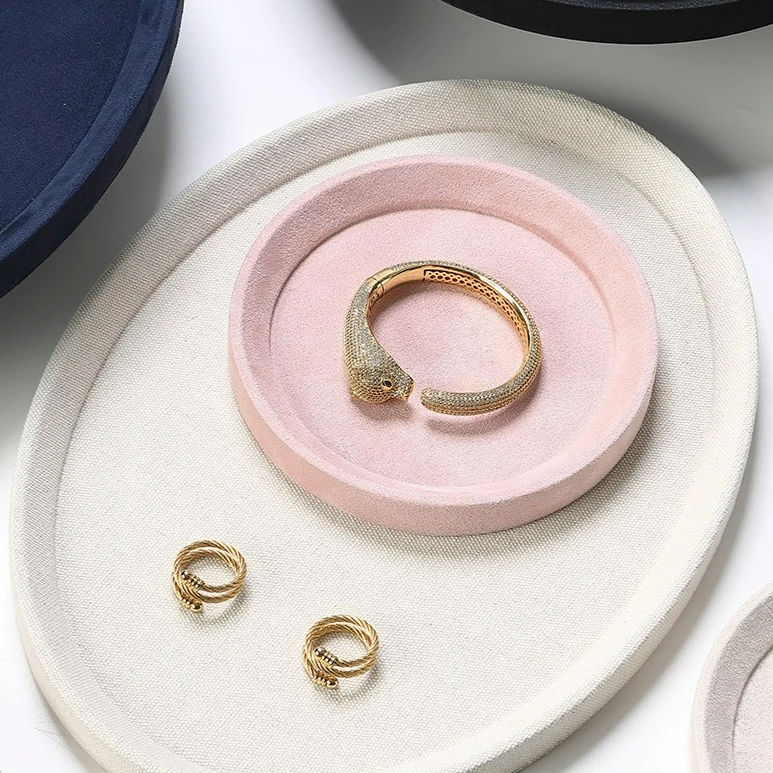 

Высококачественные подносы для ювелирных изделий, кольца, браслеты, ожерелья, подносы для демонстрации ювелирных изделий, подносы для просмотра счетчиков, реквизит для демонстрации