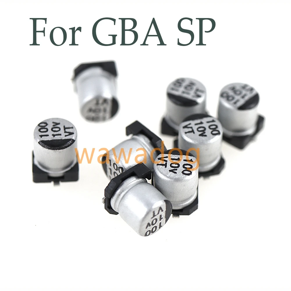 50pcs peças de reposição capacitor para acessório Gameboy Advance SP GBASP
