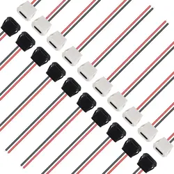 5/10pcs Type-C Female Chassis Connector USB C Female Chassis Direct Crimp Jack Female Charging Port Extension Power Cable