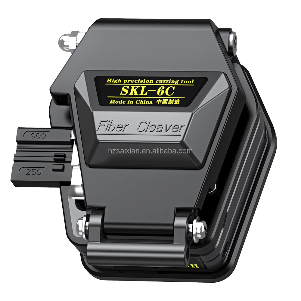 SAIVXIAN High Precision SKL-6C Automatic Return Fiber Optic Cleaver Fusion Splicing & Cold Joint Hot Melt Tools for FTTH
