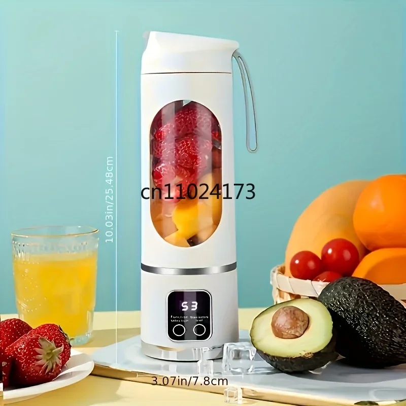 

Electric Juicing Cup Portable Wireless Fruit Blender Mini Multifunctional Kitchen Juicer USB Charging Outdoor Juicing Cup