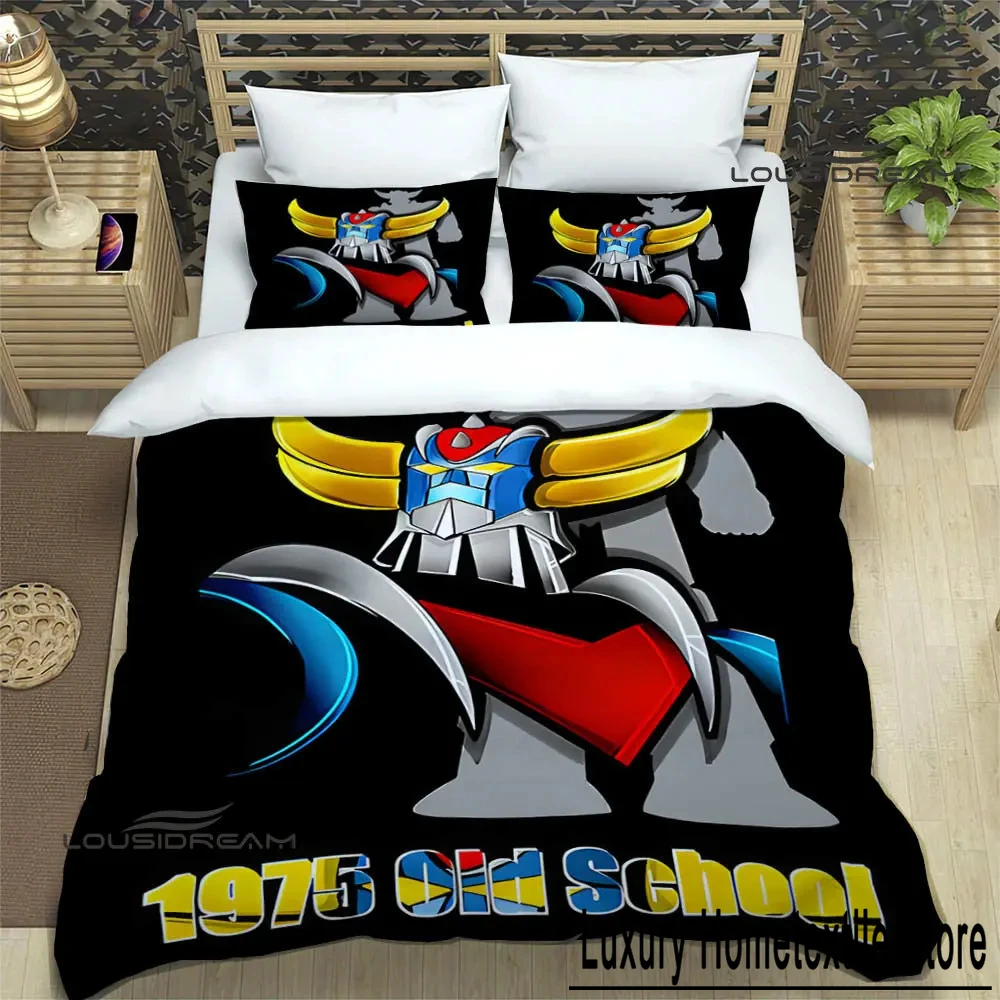 UFO ROBO GRENDIZER GOLDORAK printed Bedding Sets exquisite bed supplies set duvet cover bed comforter set bedding set luxury