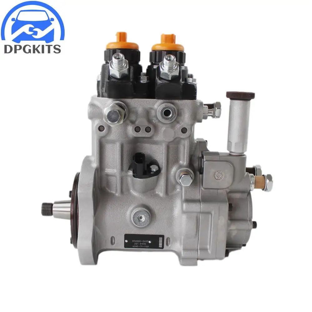 

6245-71-1101 094000-0603 Fuel Injector Pump For Komatsu PC1250-7 Excavator Remanufacturing Parts With 1 Year Warranty