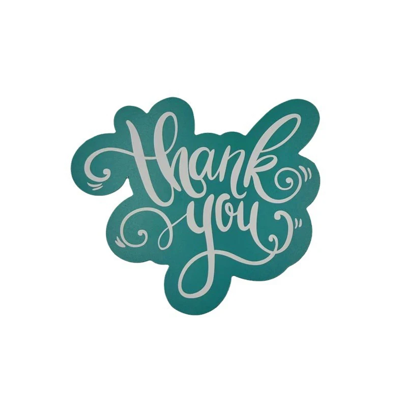 50pcs Double-Sided Thank You Cards For Small Business Owners Unique Green Package Insert Notes For Online Retailers And Stores