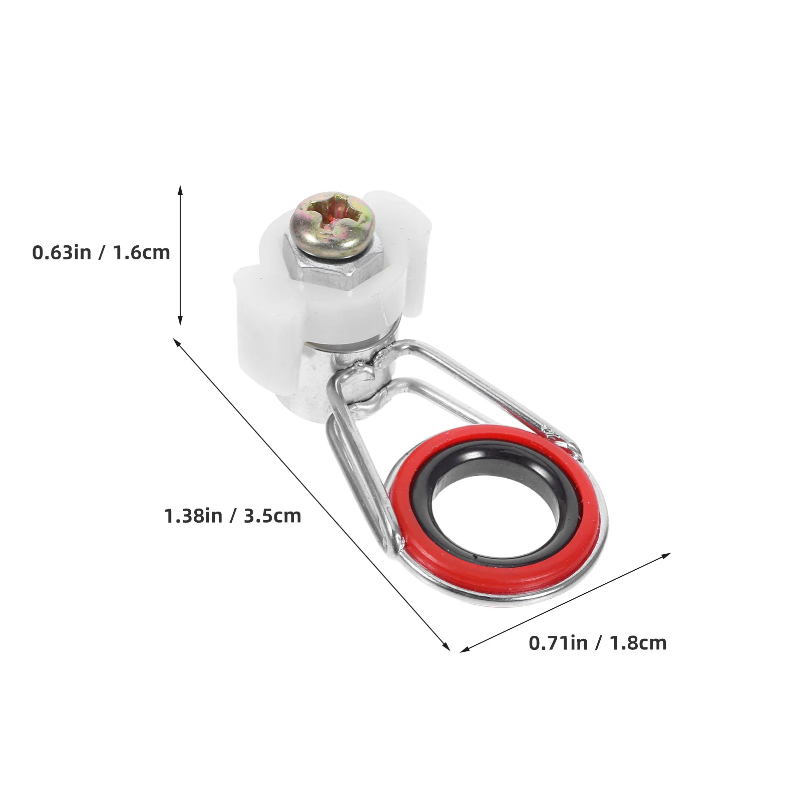 Kite Line Dispenser Roestvrij staaldraadgeleider Stabiel Veilig voor handslinger Betrouwbare vliegeraccessoires