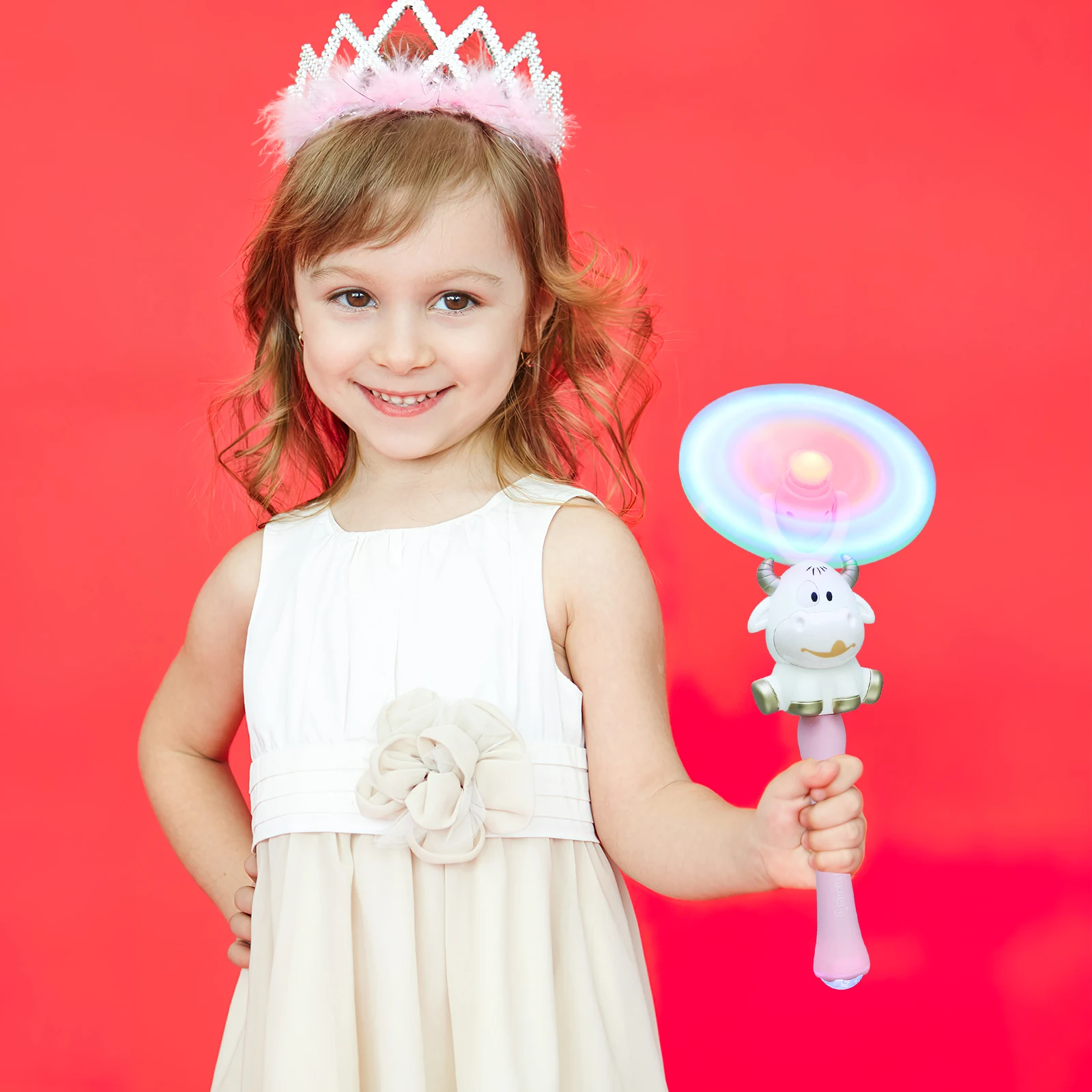 

2Pcs Premium Glowing Windmill Fairy Sticks Interactive Decorative Sticks Fun Kids Outdoor Play Party Supplies