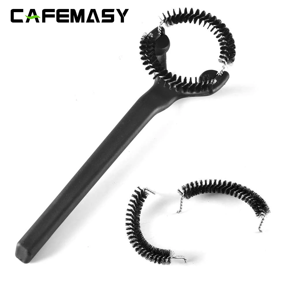 

CAFEMASY Coffee Cleaning Brush 51/58mm Espresso Machine Replaceable Head Cleaning Brush Coffee Maker Brewing Head Cleaning Tools