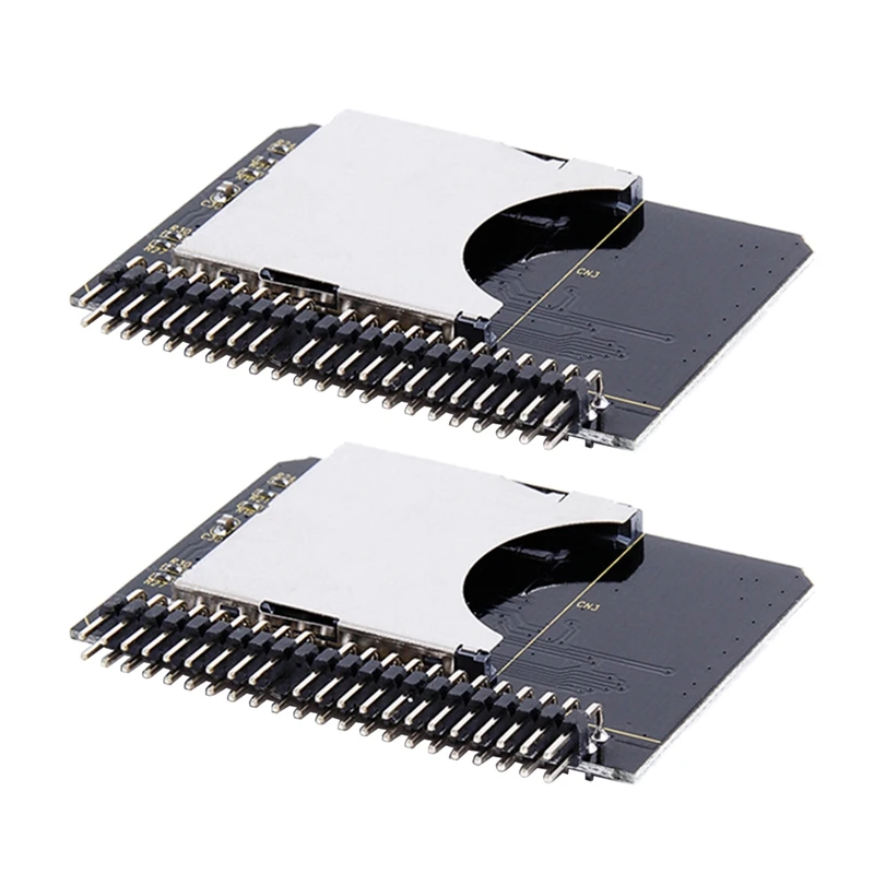 

2 Pieces Of IDE SD Adapter SD To 2.5 IDE 44Pin Hard Drive Adapter Card Male SDHC/SDXC/MMC Suitable For Notebook Computer