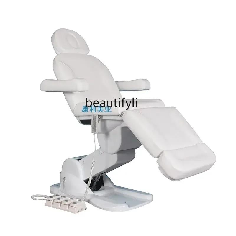 A80 Electric Beauty Bed Elevated  Plastic Tattoo Bed Tattoo Chair Beauty Massage Bed