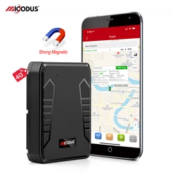 MiCODUS-rastreador GPS para coche, ML808G magnético dispositivo de seguimiento de activos, 10000Mah, alarma de vehículo sin tarifa mensual, Monitor de voz, Geofence