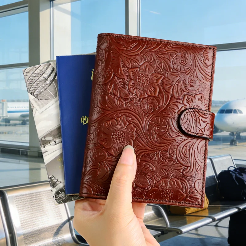 Elegant-porte-passeport-de-voyage-porte-cartes-multi-fonctions-portefeuille-homme-en-cuir-veritable-portable