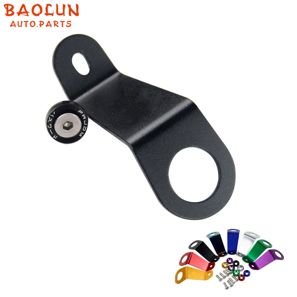 

BAOLUN Universal Radiator Stay Bracket Bolt Kit Aluminum For 92-95 Honda Civic EG Car Water Tank Radiator Support Button