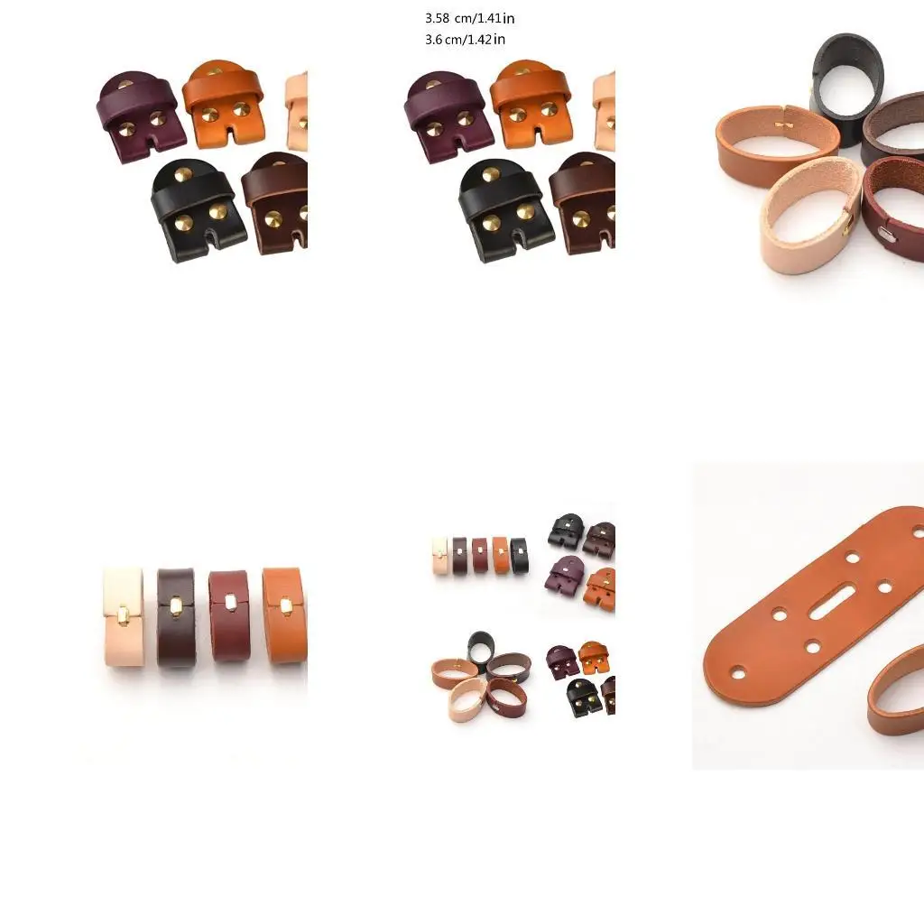 R1WE حزام مشبك حزام موصل الجلود DIY صياغة اكسسوارات صيانة الحزام