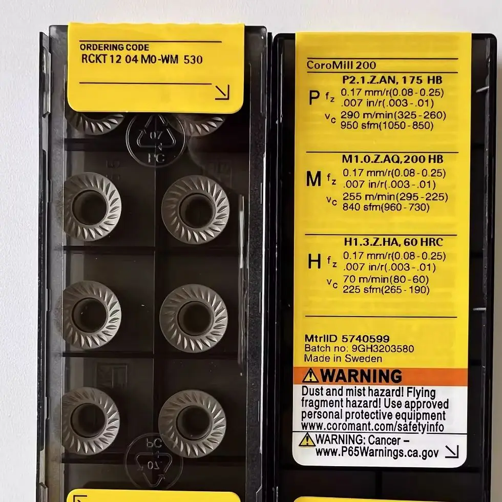

Hard alloy cutting blades RCKT1204M0-WM 530