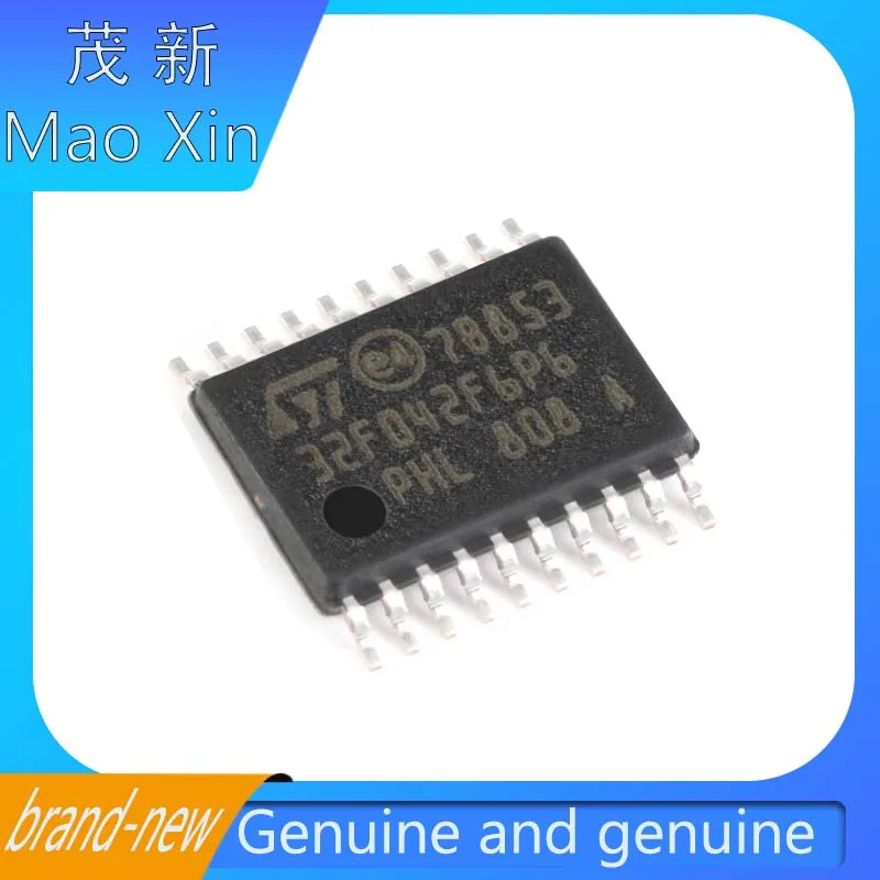 Original genuine STM32F042F6P6 package TSSOP-20 ARM Cortex-M0 32-bit microcontroller MCU