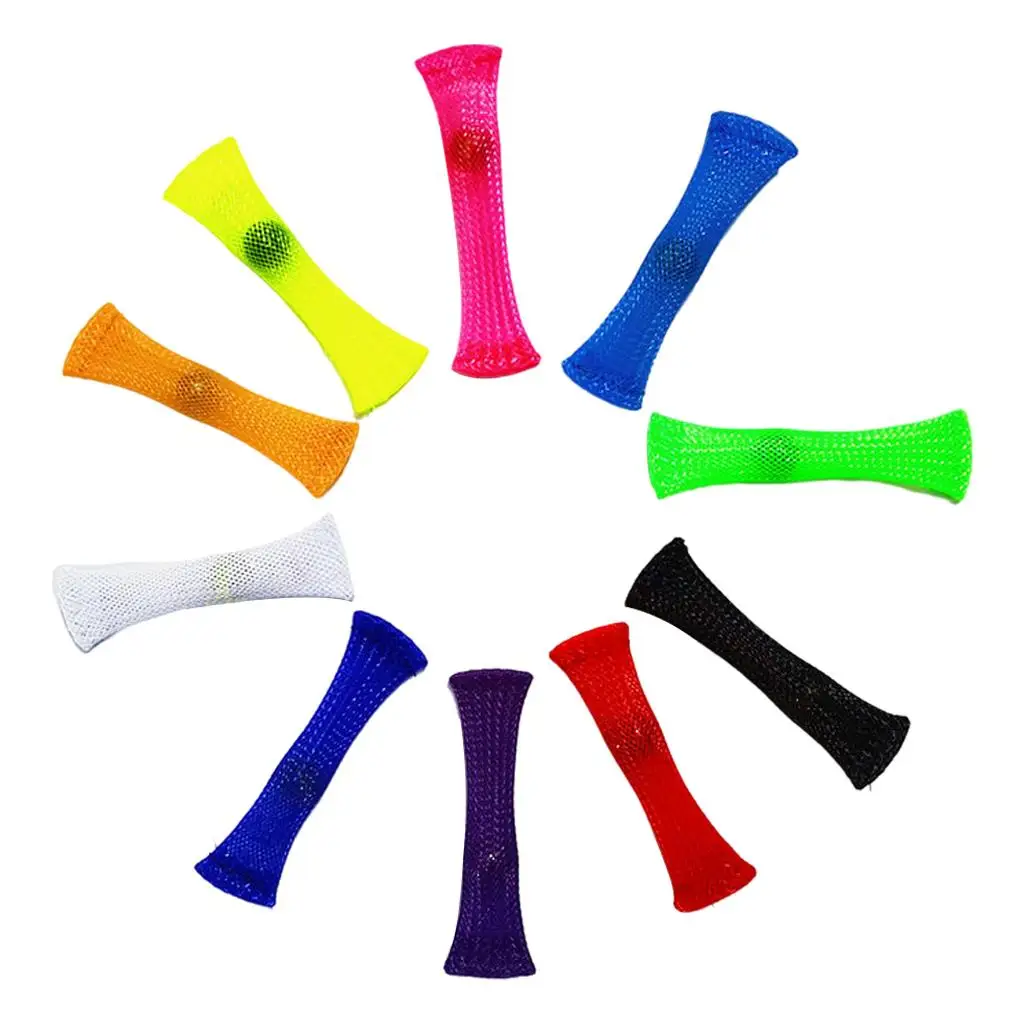 Stress Reliever Toys for Adults Kids Sensory Fidget Marble Decompression Game Portable Anxiety Release Early Education Toy 10pcs