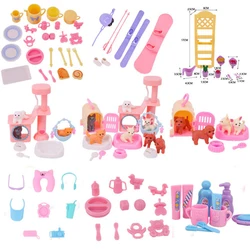 New Kawaii Fashion Handmade Doll Pet Cat Dogs Accessories Mini Food 30 Kids Toys Cute Things For Barbie DIY Christmas Present
