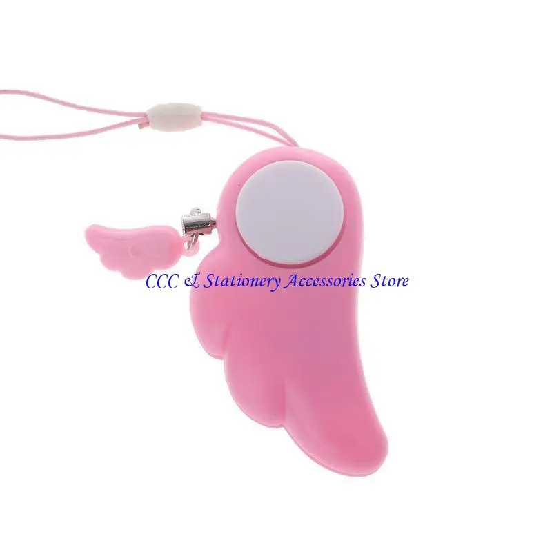 Q1JC 개인 알람 키 체인 끈자가 방어 보안 경보 90 시끄러운