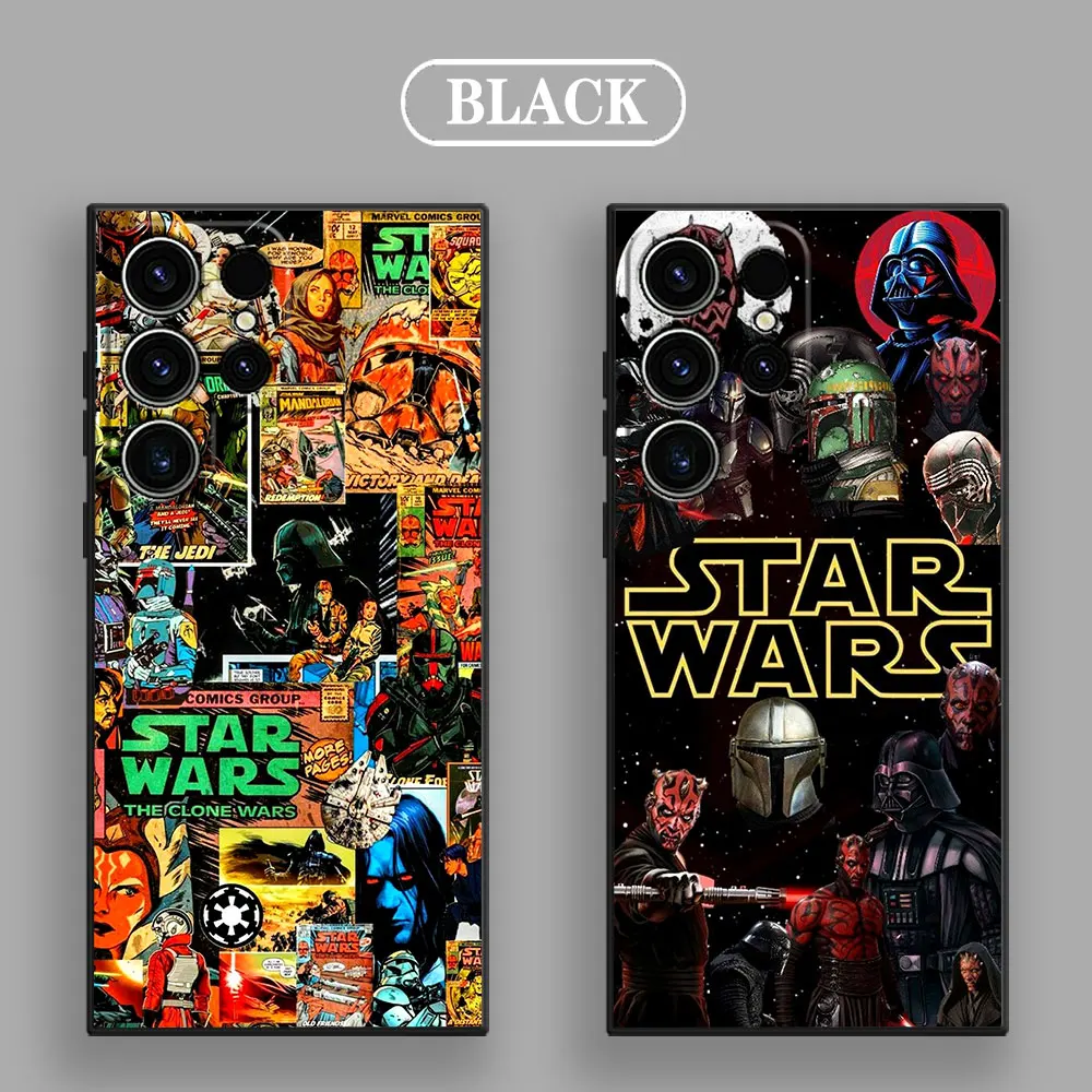 Starwars Kyloren Hansolo Theforce Phone Case For Samsung Galaxy S24 Ultra Cases S23 S21 S20 FE S22 9 Plus Note 20 Silicone Cover