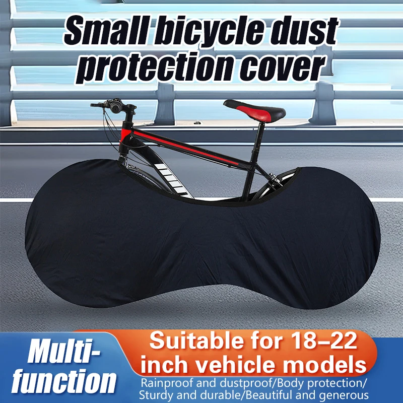 Bicycle Dust Protection Cover,Anti Dust Wheel Cover For MTB And Road Bikes All Black Universal Bicycle Scratch Proof Storage Bag