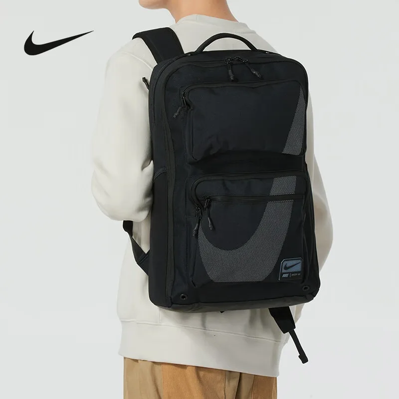 Nike HF0635-010 Men Women New Big Hook Casual Sports Backpack School Laptop Bag
