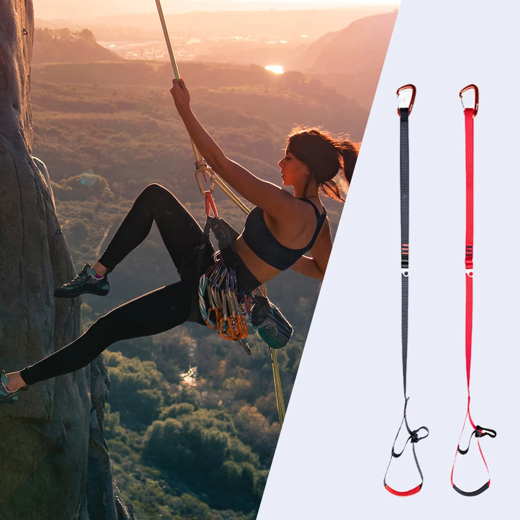 Rock Climbing Foot Loop Sturdy Ascender Accessory Ascending Accessories Adjustable Mountaineering Tools for Outdoor Sport