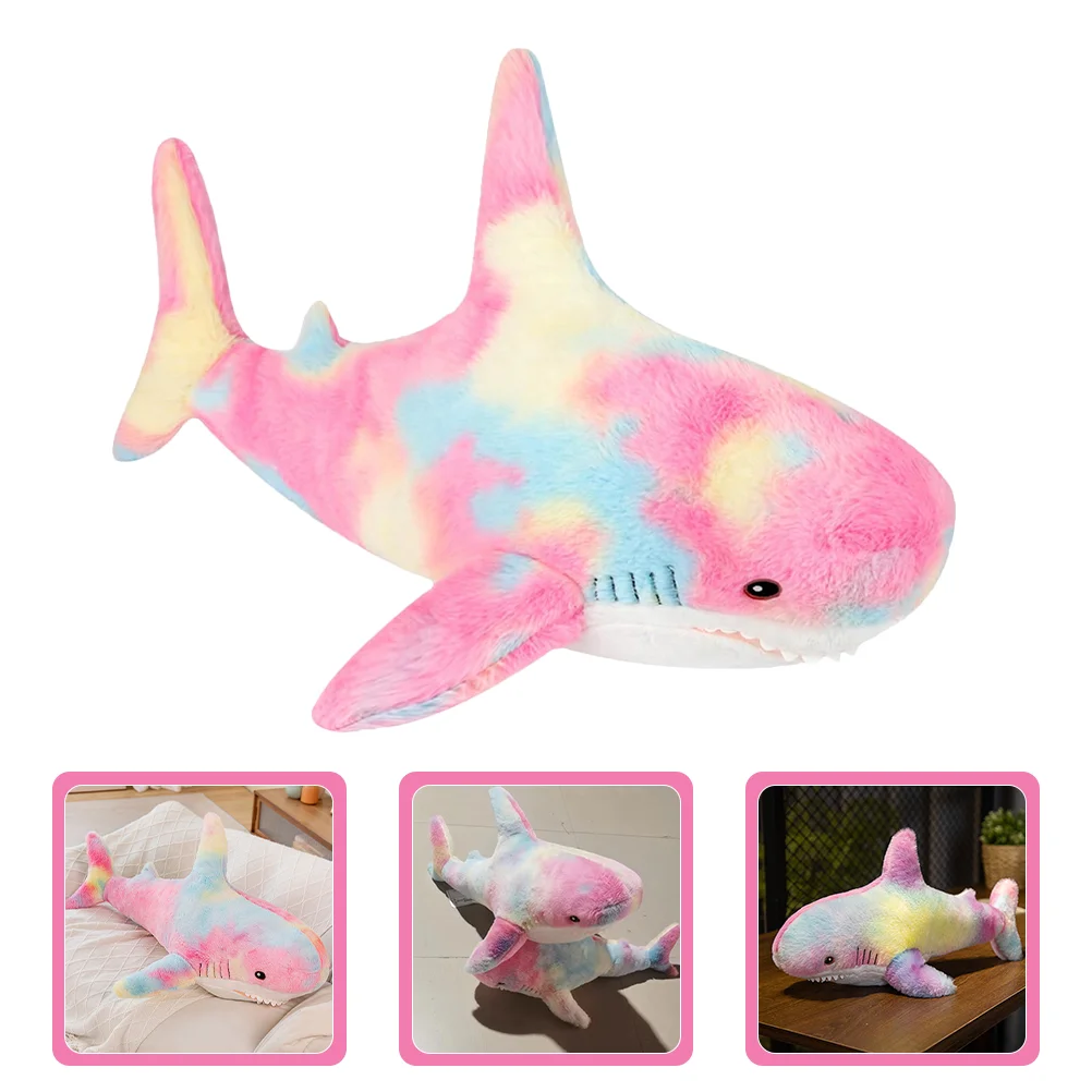 Stuffed Shark Stuffed Animal Shark Shape Plush Toy Funny Plush Shark Adorable Shark Throw Pillow cartoon stuffed animal