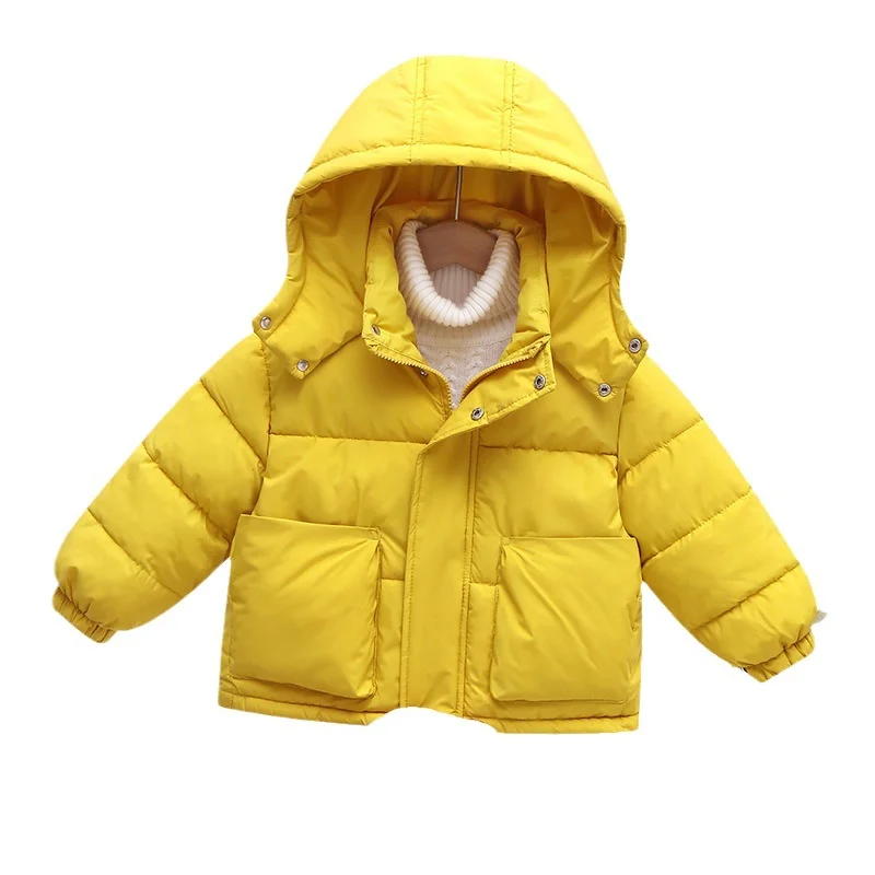 

Girls Coat Overcoat Jacket Windbreak Outerwear 2024 Charming Winter Autumn Warm Cotton Christmas Gift Children's Clothing