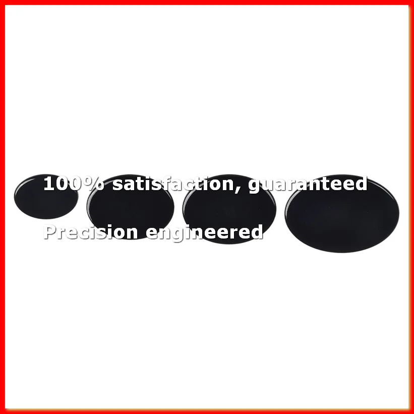 2PackX(4 Pcs Cooker Hob Gas Burner Cap 55mm 75mm 100mm for Oven Gas Hob Burner Crown Flame Cap Kitchen Accessories Flat)