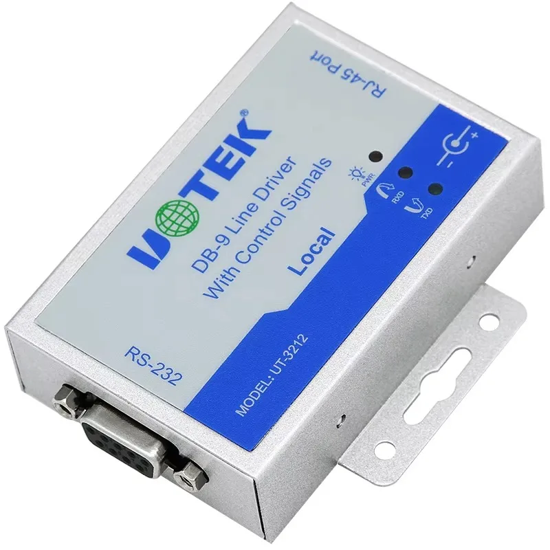 

5 Ports RS232 Extender Converter Adapter Full or Half Duplex with 9-24VDC Power Supply UT-3212