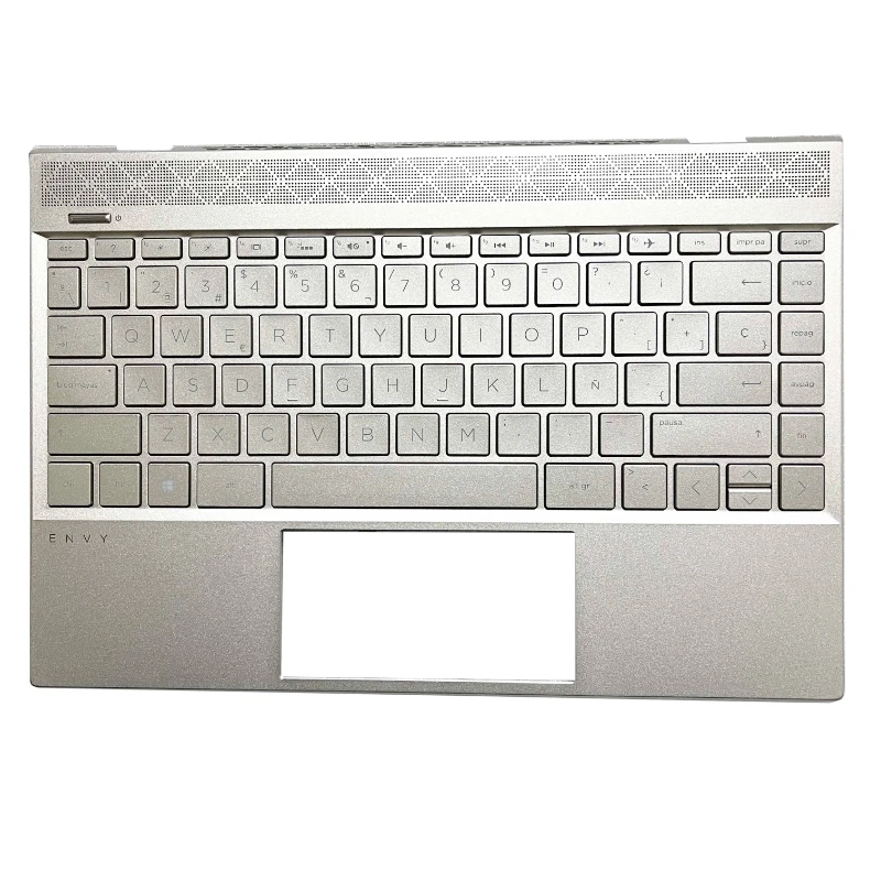 Original NEW Keyboard US JP UK SP Language For ENVY 13-AH TPN-W136 Top Case Laptop Palmrest Cover C Shell Silver Gold Spain