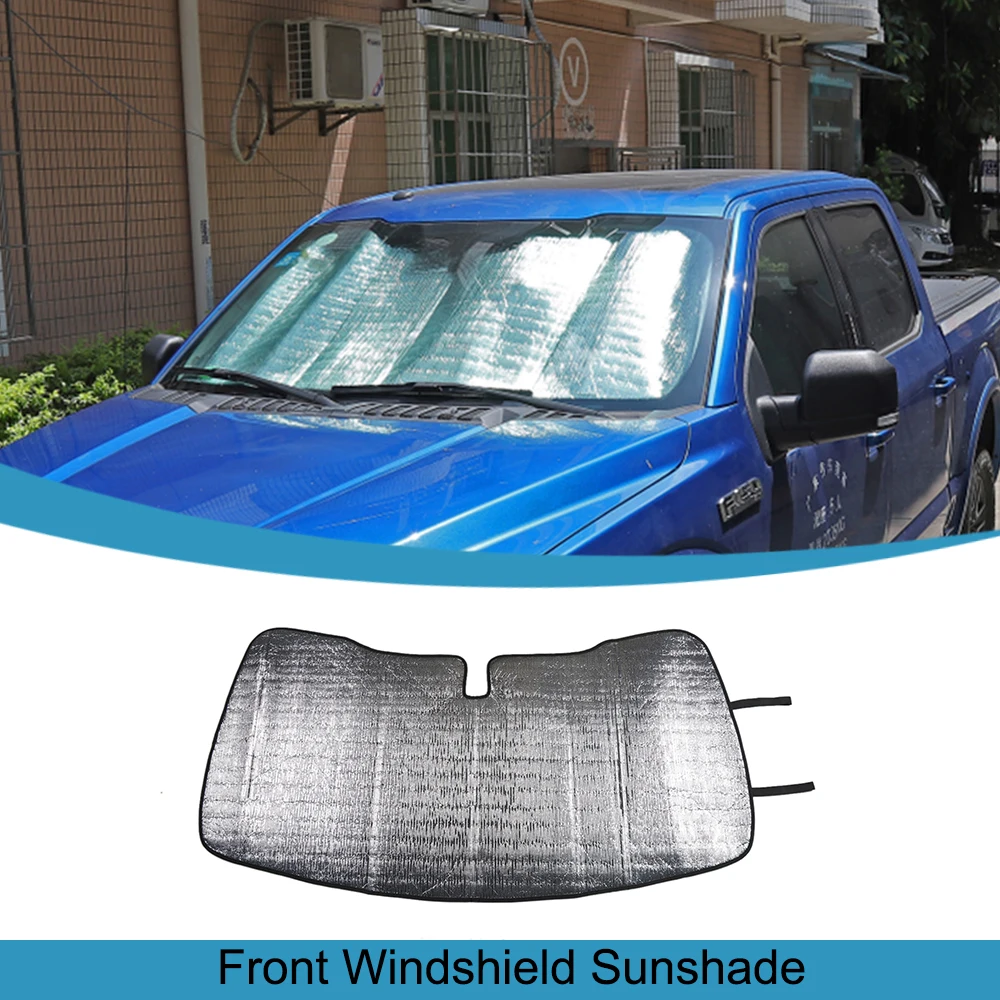 

Car Front Window Windshield Sunshade Anti UV Cover for Ford F150 2015 2016 2017 2018 2019 2020 Sun Visor Interior Accessories