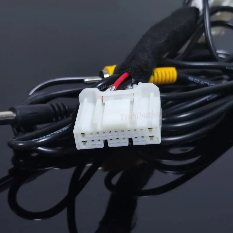 Car Rear View Camera Cable For Mazda 3 Hatchback BM BN 2014~2018 Back Up Reverse Camera wire