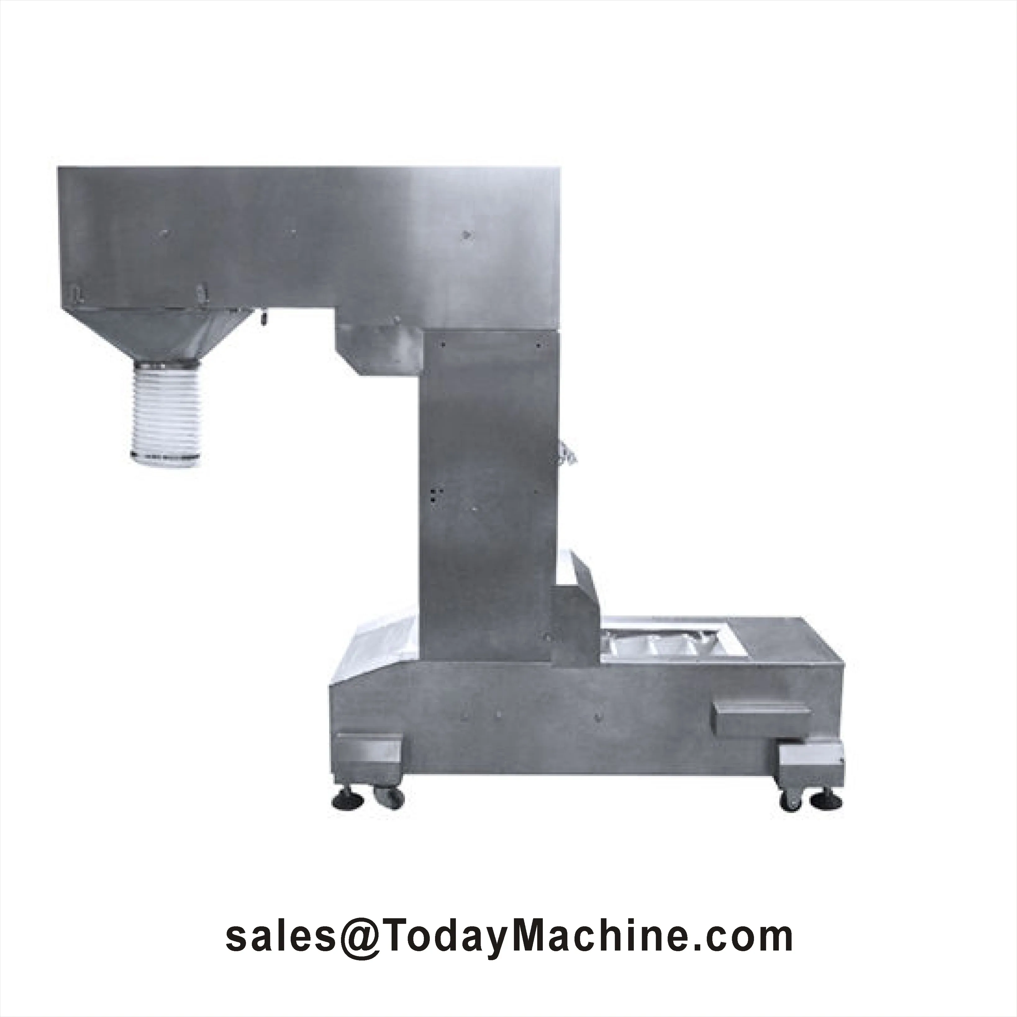 SUS304 Food Grain Snack Foods Conveyor System Single Grade Z Type Bucket Elevator Conveyor