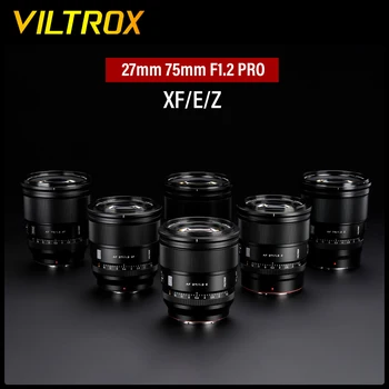 Irus TROX 75mm 27mm F1.2 PRO Fuji X Sony E Nikon Z Objectif d'appareil photo Mise au point automatique Objectif portrait à grande ouverture APS-C Bokeh crémeux