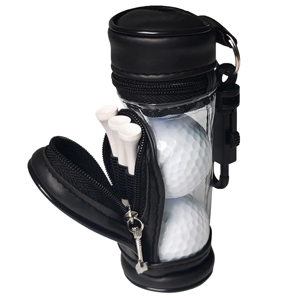 1Set Golf Waist Bag Premium Durability Full Zipper Closure Keeps Balls Safe Portable Design for on The Go Players