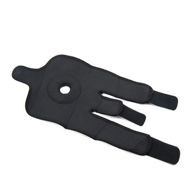 1pc Knee Brace Support Sleeve Adjustable Open Patella Stabilizer Protector Wrap