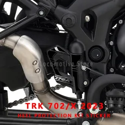 TRK702X 2023 akcesoria motocyklowe 3D żelowy zestaw naklejka z żywicy epoksydowej ochrona pięty do Benelli TRK 702 TRK 702 X