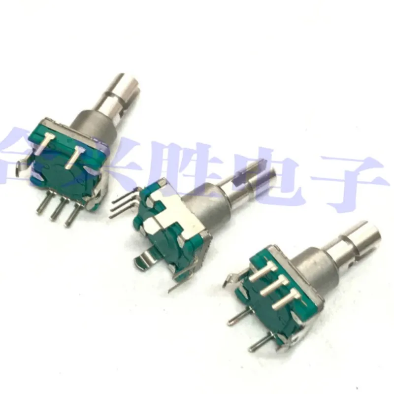 1PCS EC11 Type Car Radio CD Audio Navigation Volume Switch Encoder Shaft Length 17MM 5Pin