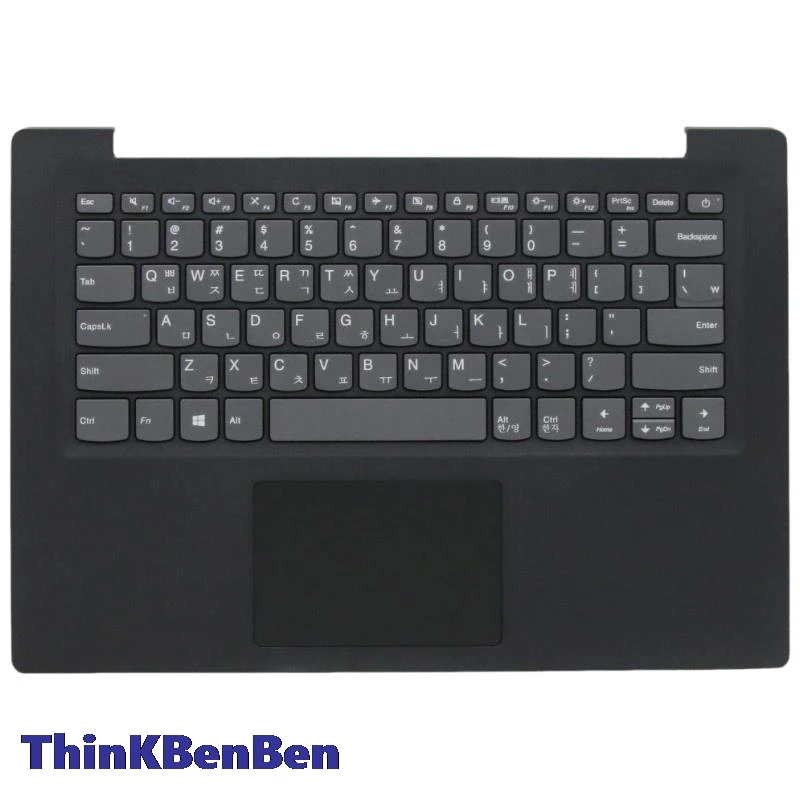 KR Korean Black Keyboard Upper Case Palmrest Shell Cover For Lenovo Ideapad S130 14 130s 14 14IGM 120s 14IAP Winbook 5CB0R61053