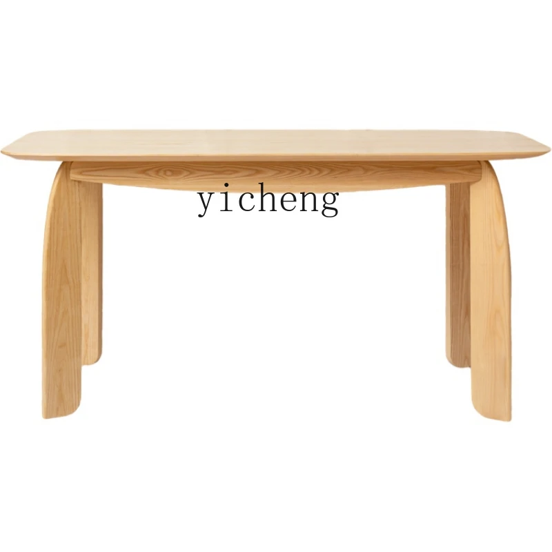 Zf Gentleman Table Nordic Modern Simple Home Small Apartment Dining Table Ins Internet Celebrity Wooden